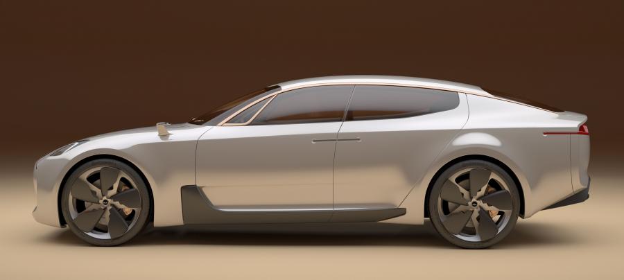  Kia GT Concept 2011 года  (фото 23 из 34)